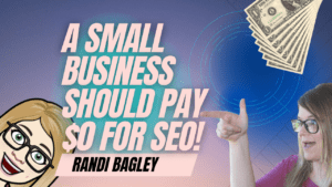 A small business should pay 0 for SEO