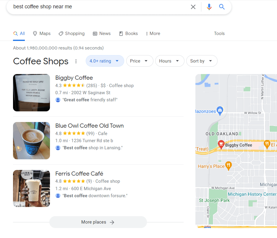 Near me google Searches are realy important