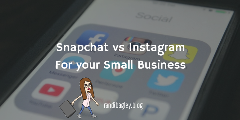 Snapchat OR Instagram for Your Small Business?
