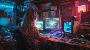 millennial 80s computer gamer SEO expert Randi Bagley