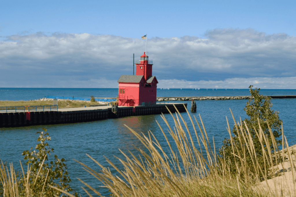 Holland State Park weekend trips in Michigan