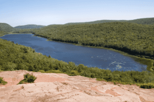 Porcupine Mountains weekend trips in Michigan