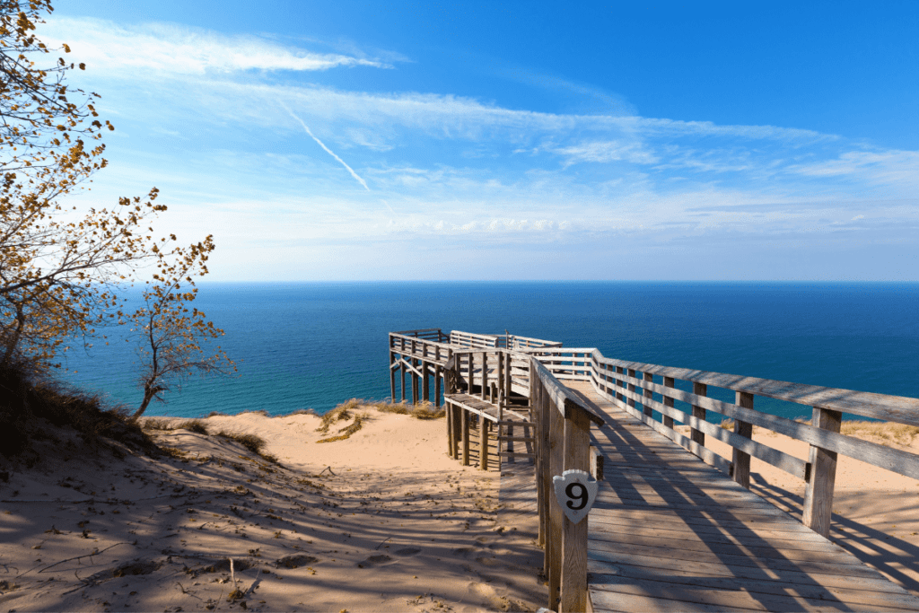 Sleeping Bear Dunes weekend trip in Michigan